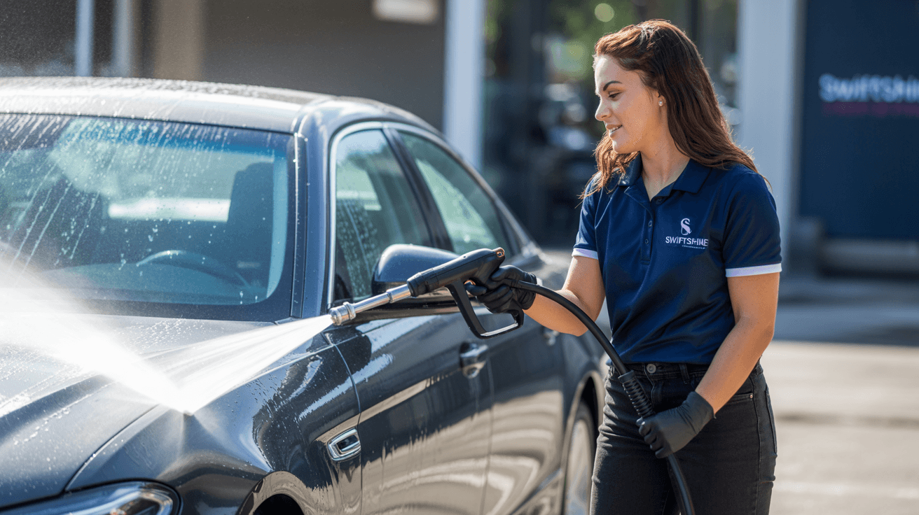 SwiftShine Premium Car Wash Services - Professional car detailing and cleaning 2
